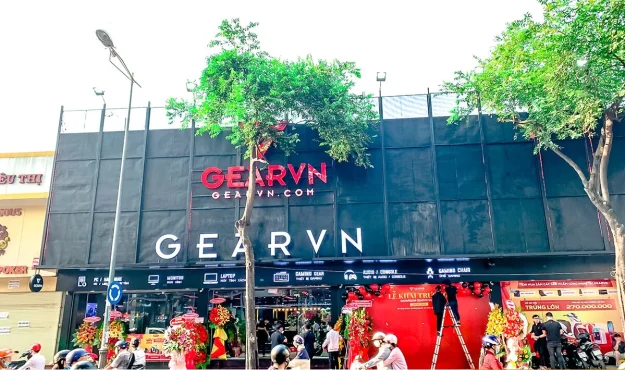 thi công xây dựng cửa hàng GearVN thi công xây dựng cửa hàng GearVN