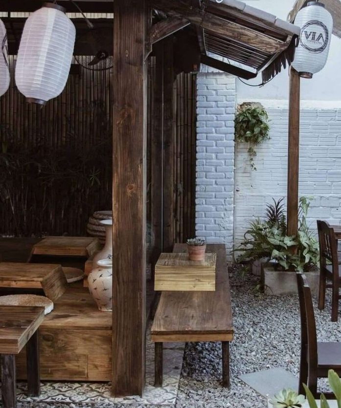 thiết kế quán cà phê sân vường phong cách mộc mạc thiết kế quán cà phê sân vường phong cách mộc mạc
