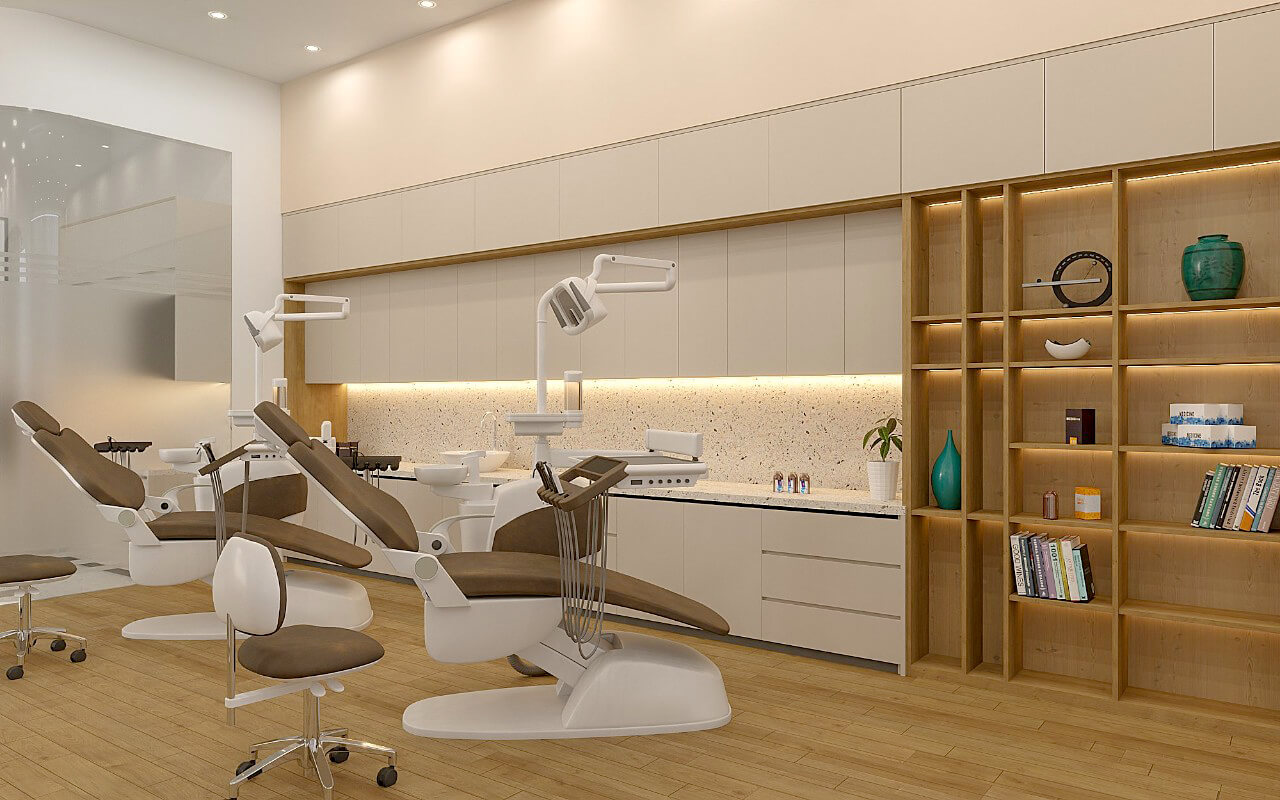 Thiết kế phòng khám nha khoa đẹp