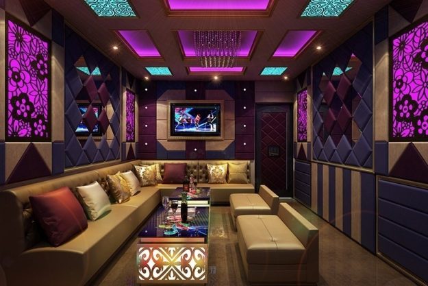 Thiết kế quán karaoke đẹp