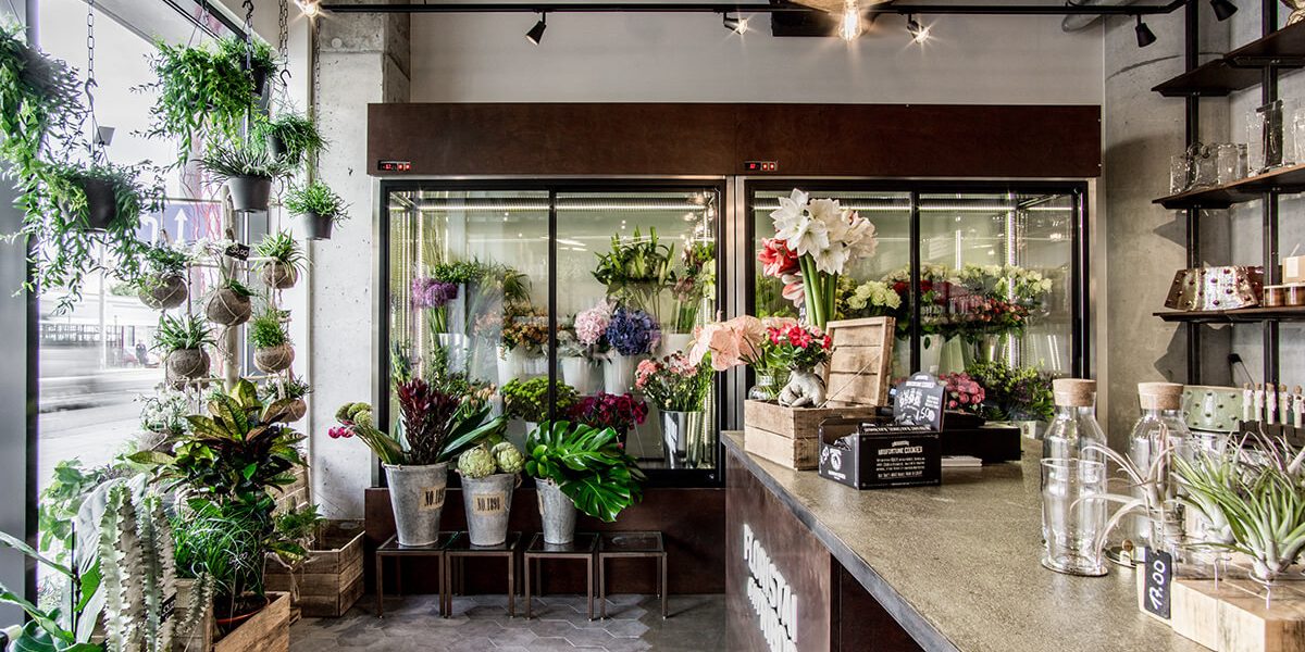 Thiết kế shop hoa tươi đẹp