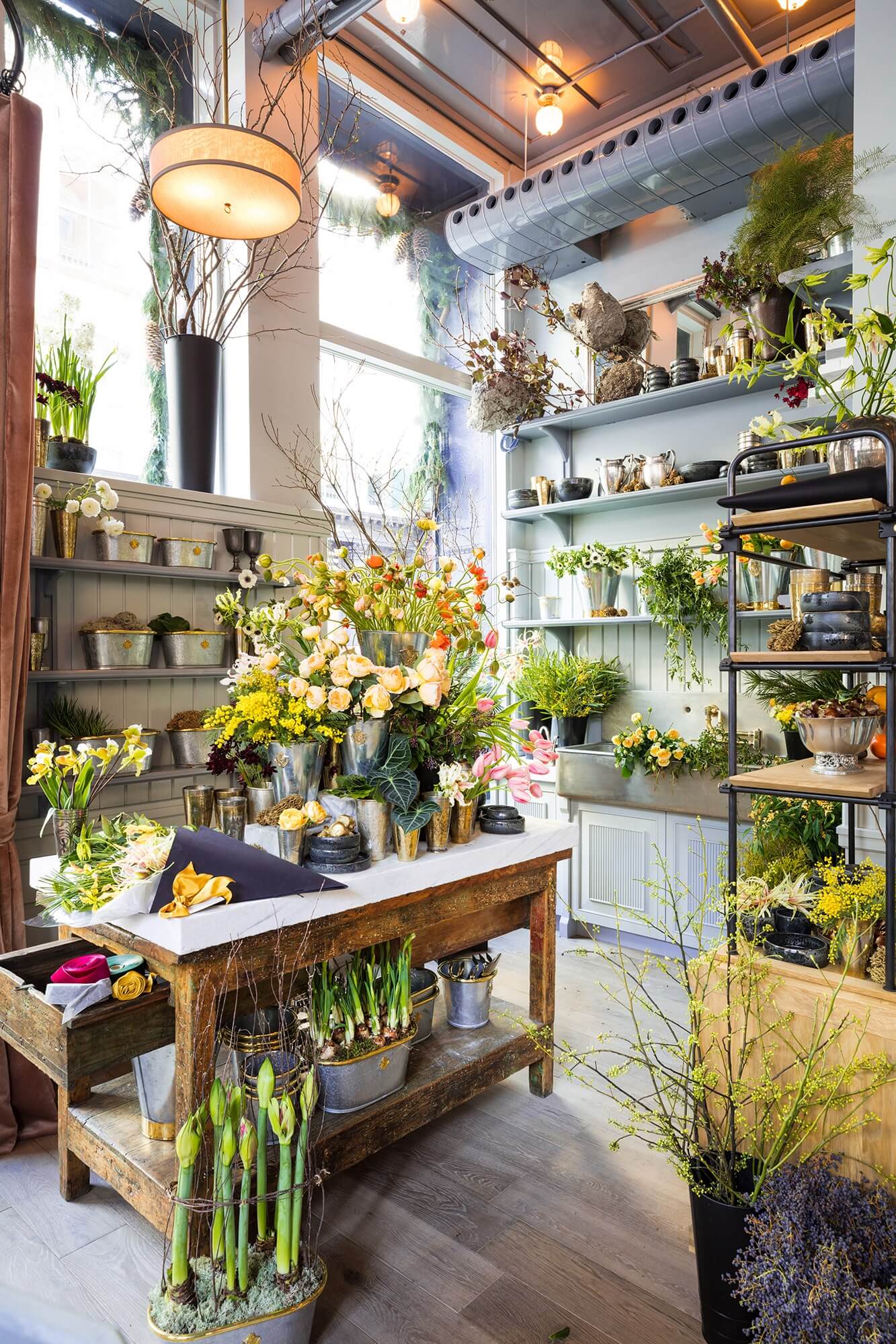 Thiết kế shop hoa tươi nhỏ