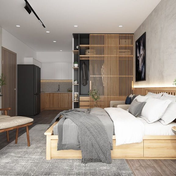 nội thất căn hộ 25m2