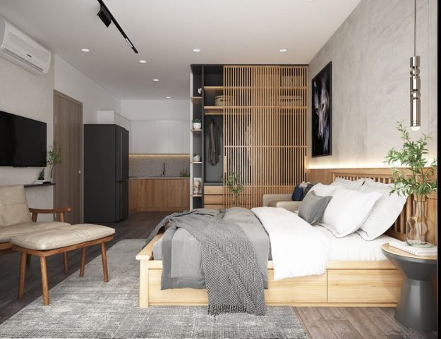 nội thất căn hộ 25m2