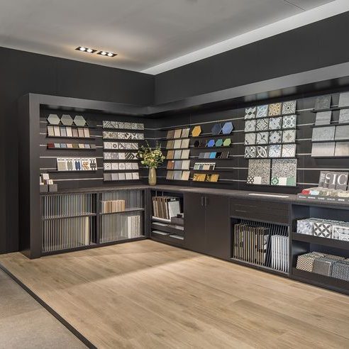 thi công showroom nội thất ấn tượng
