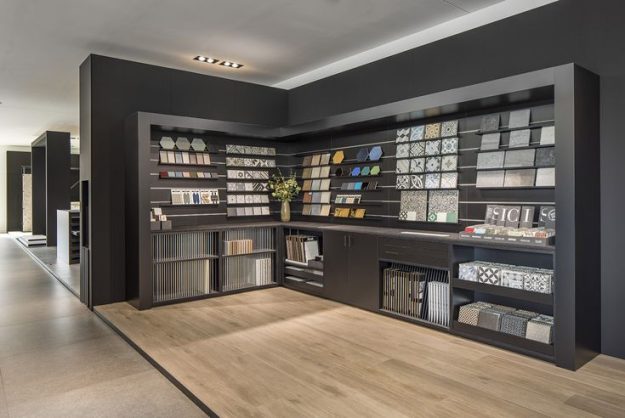 thi công showroom nội thất ấn tượng