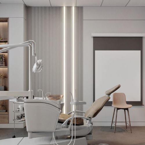 thi công phòng khám răng với thiết bị hiện đại
