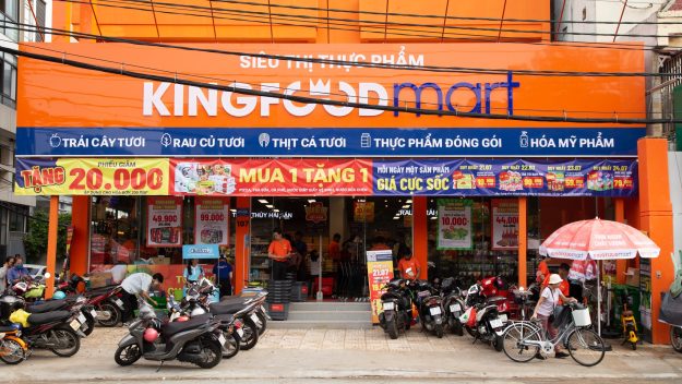 Thi công mặt tiền siêu thị mini Kingfood tại 107 Bình Quới, TP.HCM Thi công mặt tiền siêu thị mini Kingfood tại 107 Bình Quới, TP.HCM