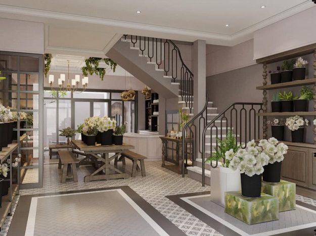 thiết kế nội thất shophouse phong cách hiện đại thiết kế nội thất shophouse phong cách hiện đại