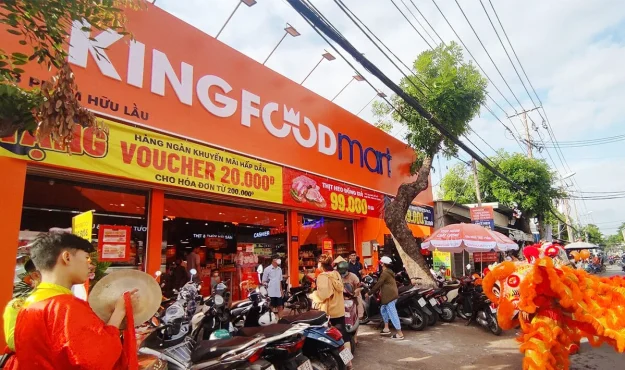 Mặt bằng thi công siêu thị mini King Food tại Quận 7 Mặt bằng thi công siêu thị mini King Food tại Quận 7