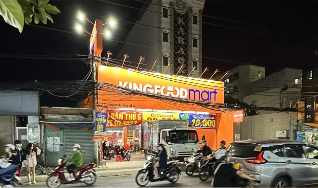 Thi công nội thất cửa hàng tiện lợi Kingfood Gò Vấp