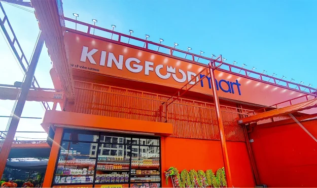 Thi công trọn gói siêu thị mini Kingfood