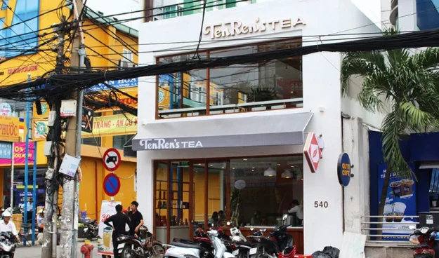 Bảng hiệu TenRen 540 Cách Mạng Tháng 8