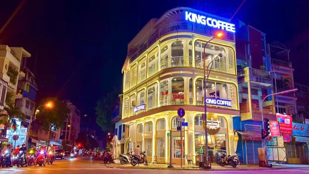 kcf-tran-phu-do-khaifu-thi-cong-hoan-thien cửa hàng cà phê king coffee trần phú do khaifu thi công và hoàn thiện
