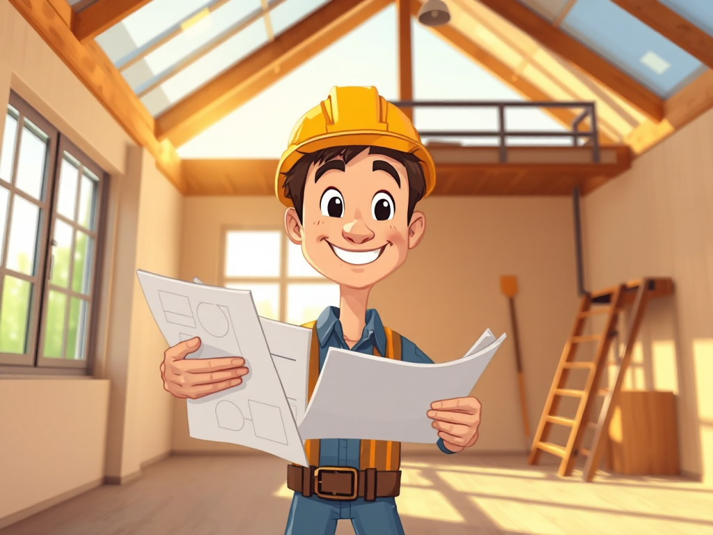 Thợ xây thân thiện chỉ bản vẽ gác lửng đang thi công, minh họa cho dịch vụ liên hệ thi công gác lửng giá tốt và tư vấn miễn phí. Thợ xây thân thiện chỉ bản vẽ gác lửng đang thi công, minh họa cho dịch vụ liên hệ thi công gác lửng giá tốt và tư vấn miễn phí.