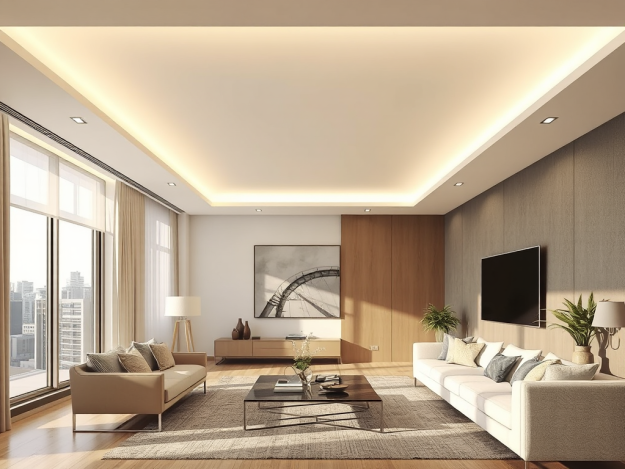 Trần xuyên sáng được thi công hoàn hảo trong phòng khách hiện đại, ánh sáng lan tỏa dịu nhẹ, tạo không gian ấm cúng và sang trọng, thể hiện kỹ thuật thi công trần xuyên sáng chuyên nghiệp. Trần xuyên sáng được thi công hoàn hảo trong phòng khách hiện đại, ánh sáng lan tỏa dịu nhẹ, tạo không gian ấm cúng và sang trọng, thể hiện kỹ thuật thi công trần xuyên sáng chuyên nghiệp.